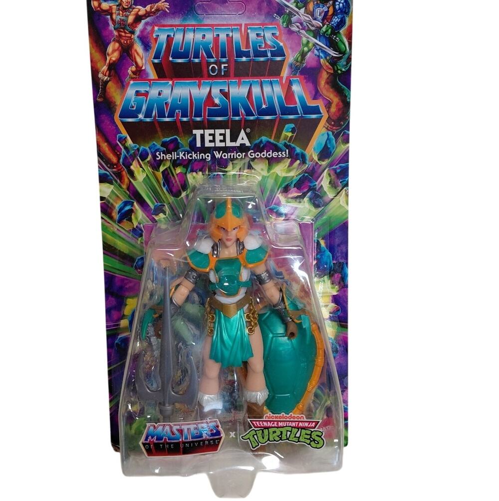 Masters of the Universe Origins Turtles of Grayskull Teela Action Figure NWT
